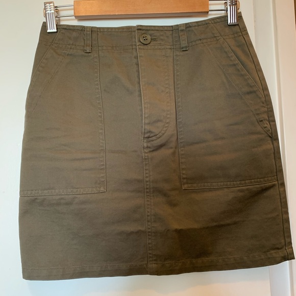 & Other Stories Dresses & Skirts - Cute & Other Stories army green mini skirt